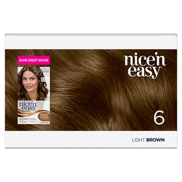 Clairol Nice N Easy 6 Light Brown.