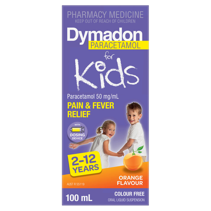 Dymadon 2 -12 Years 100ml Orange