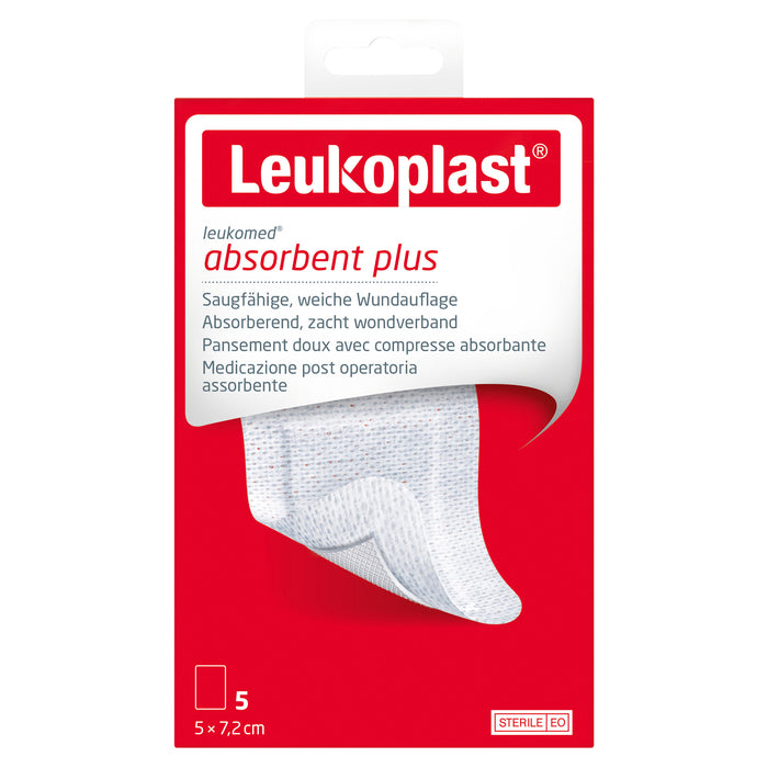 Leukomed T Plus Sterile 5cm x 7.2cm Box 5.