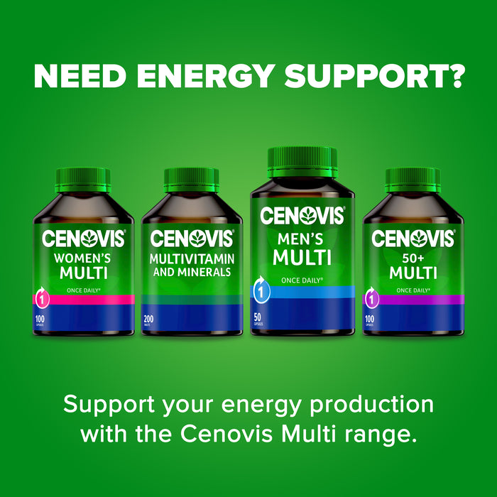 Cenovis Once Daily Men’s Multi Value Pack 100 Capsules