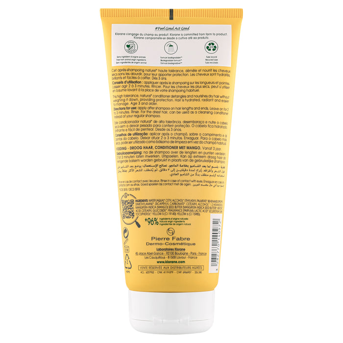 Klorane Mango Butter Conditioner 200ml