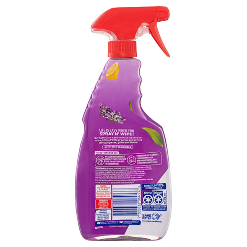 Ajax Spray N Wipe 5 in 1 Lavender & Citrus 500ml