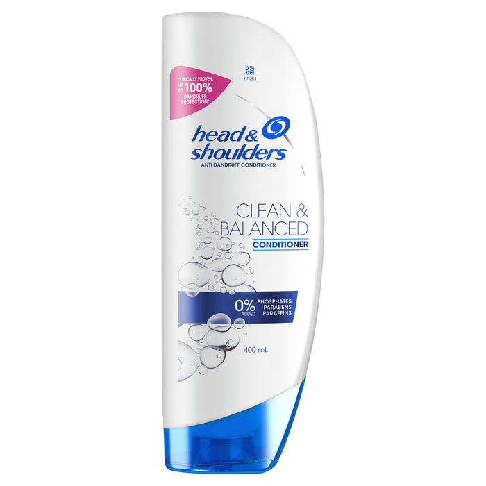 Head&Shoulders Clean & Balanced Conditioner 400ml.