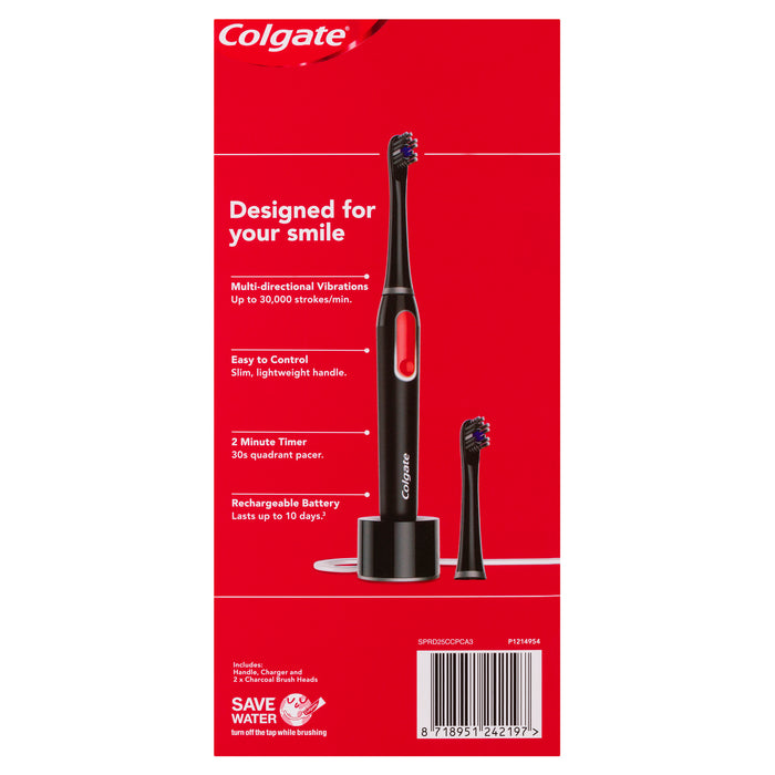 Colgate ProClinical 250R Deep Clean Electric Toothbrush Black