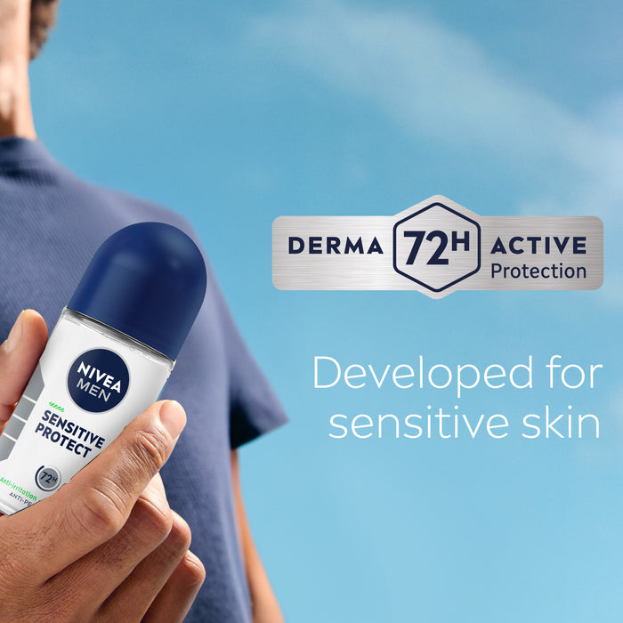 Nivea Men Deodorant Sensitive Protect Roll On 50ml