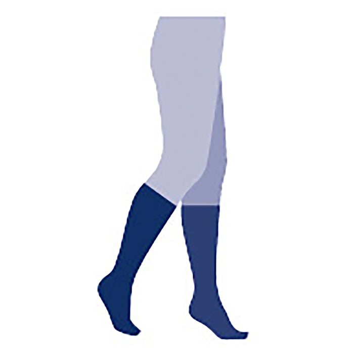 Jobst Ultrasheer Knee High Small Black 15-20mmHg