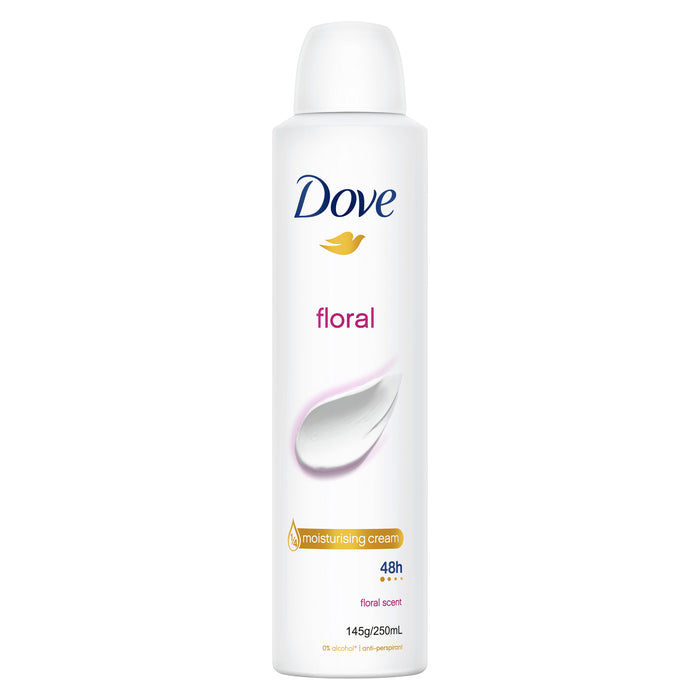 Dove Antiperspirant Aerosol Floral 250mL