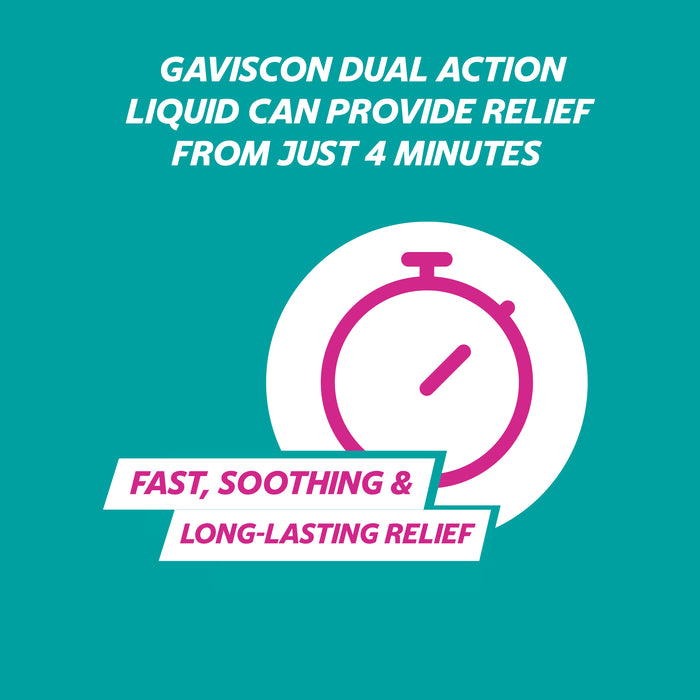 Gaviscon Dual Action Liquid Pepermint 500ml