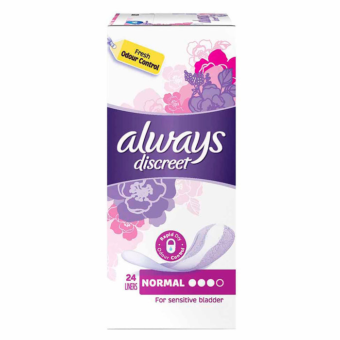 Always Discreet Liner Long Plus 20 Pack