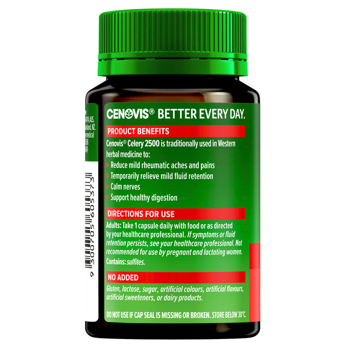 Cenovis Celery 2500mg 80 Capsules