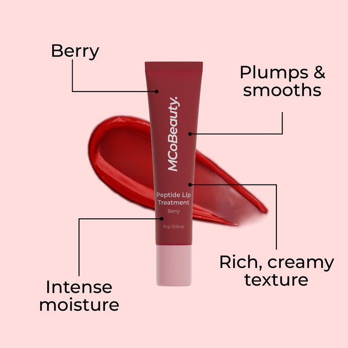 MCo Beauty Peptide Lip Treatment Tint Berry