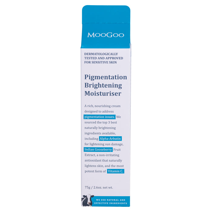 MooGoo Pigmentation Brightening Moisturiser 75g.