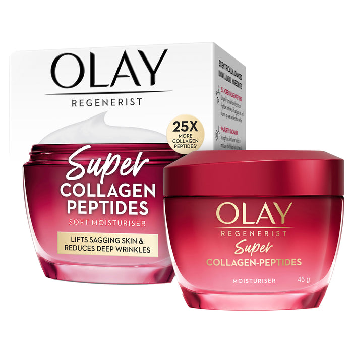 Olay Regenerist Anti Aging Super Collagen Peptides Moisturiser 45g