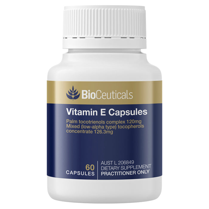 Bioceuticals Vitamin E Capsules 60 Capsules