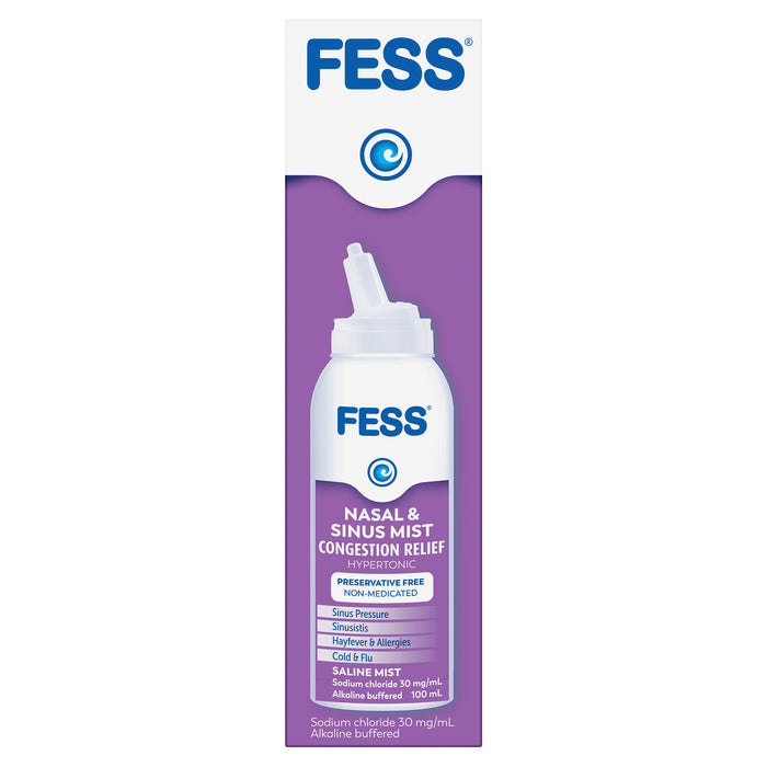 Fess Sinu Cleanse Nasal & Sinus Mist 100ml.