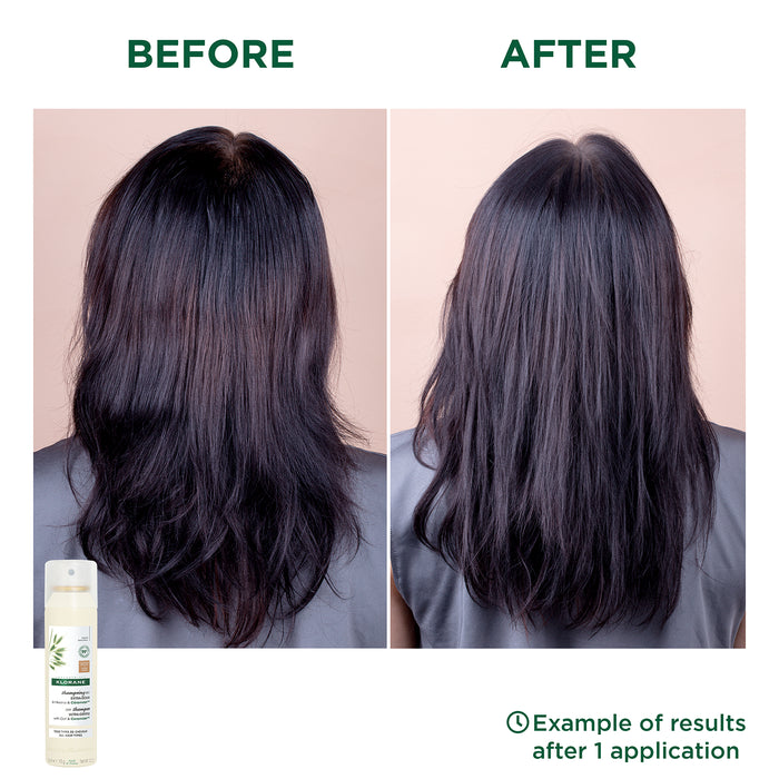 Klorane Dry Shampoo With Oat & Ceramide Dark 50ml.