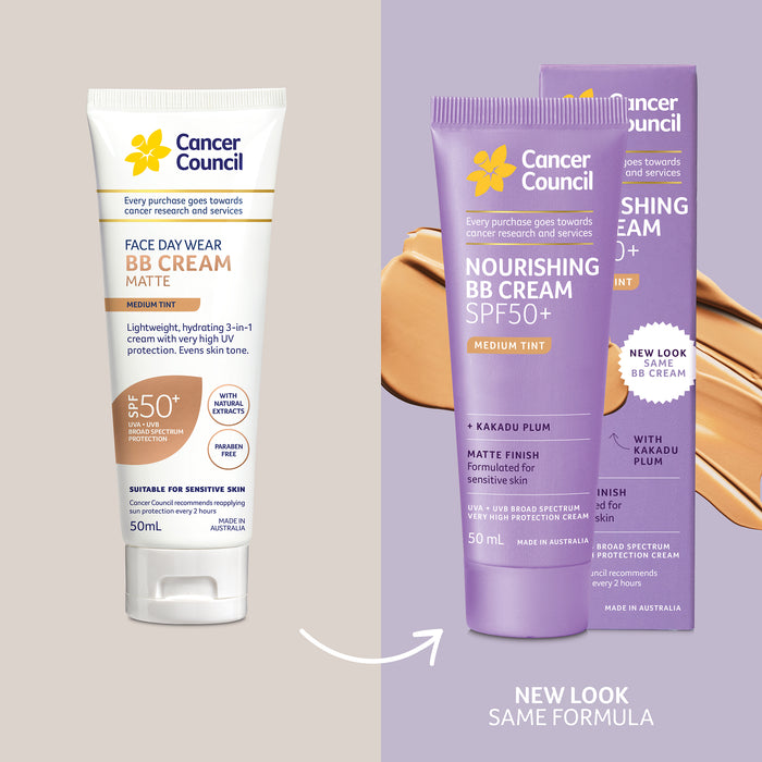 Cancer Council Face Day Wear BB Cream Medium 50+ 50ml