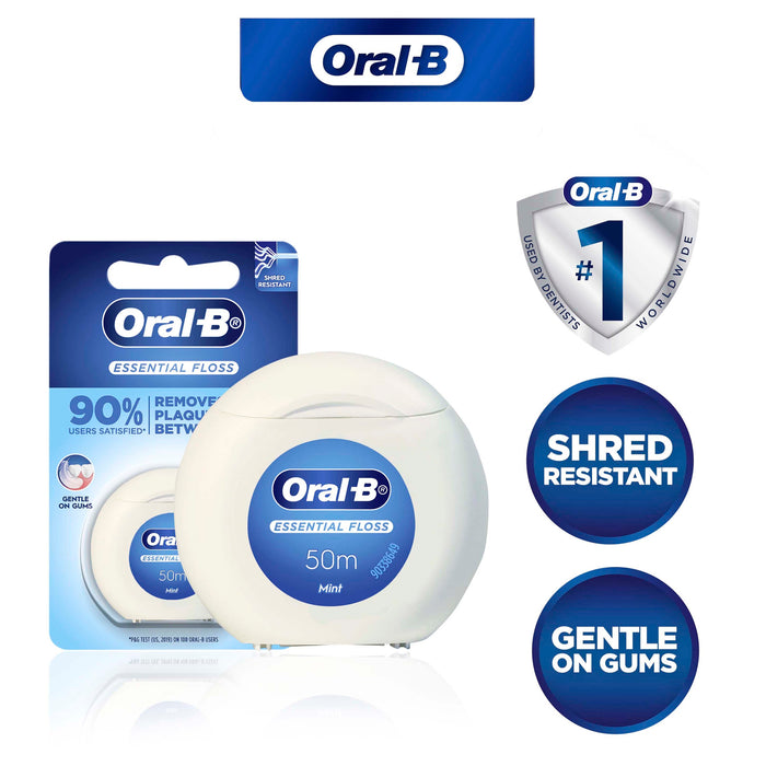 Oral B Floss Waxed Mint 50m