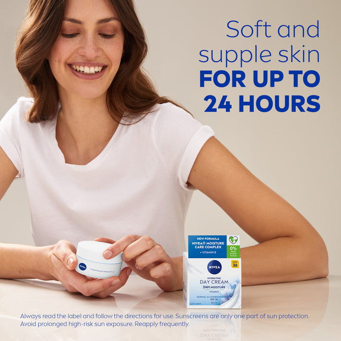Nivea Daily Essentials 24 Hour Moisture Boost Normal Skin SPF30 50ml