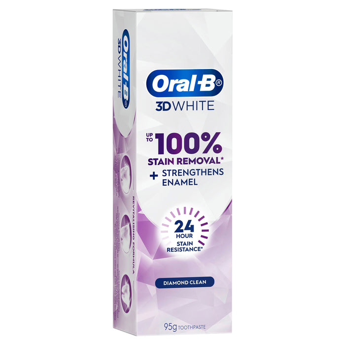Oral B 3D White Lasting White Enamel Strong Toothpaste 95g