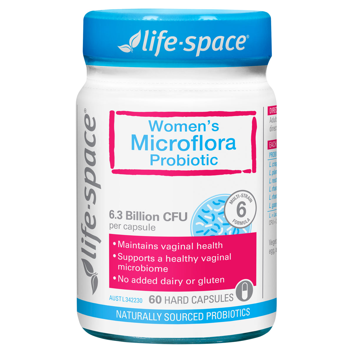 Life Space Wmn MFlora Probiotic Cap 60 — Giant Chemist Harbour Town