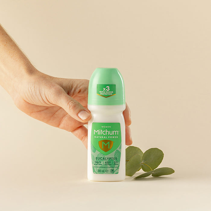 Mitchum Natural Roll On Cedarwood 100ml