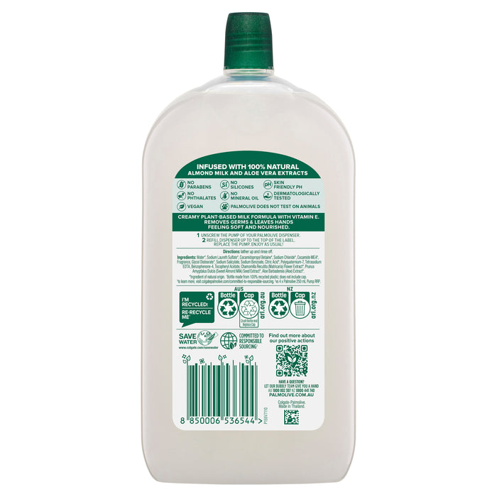 Palmolive Liquid Hand Wash Refill Aloe Vera 1 Litre