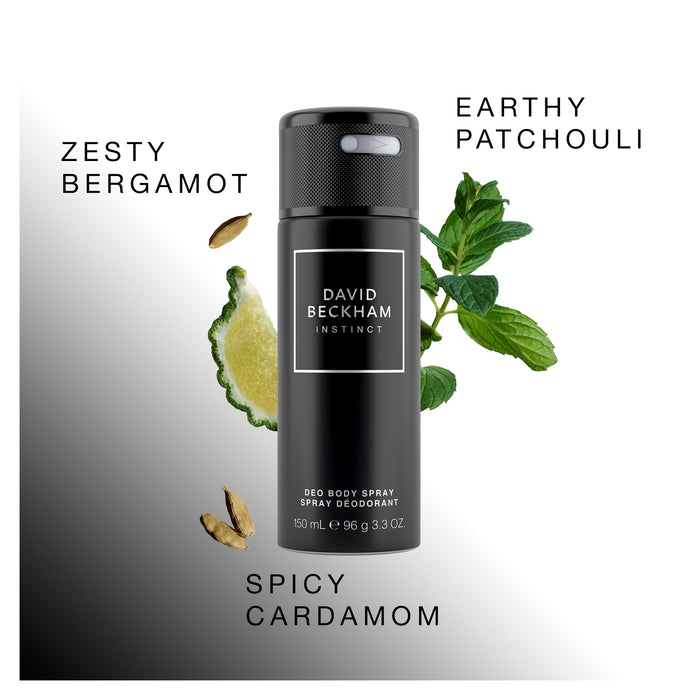 David Beckham Instinct Deodarant Spray 150ml