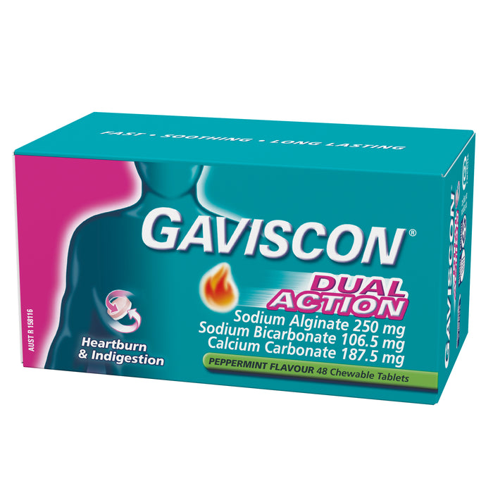 Gaviscon Dual Action Tablets 48