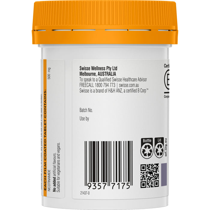Swisse Ultiboost Vitamin B3 Tab 60