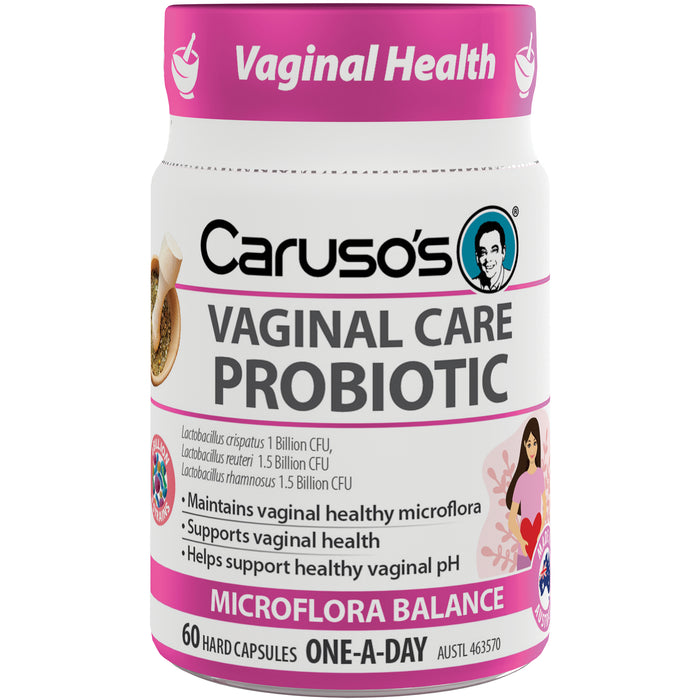 Caruso's Probiotic Vaginal Care Capsules 60