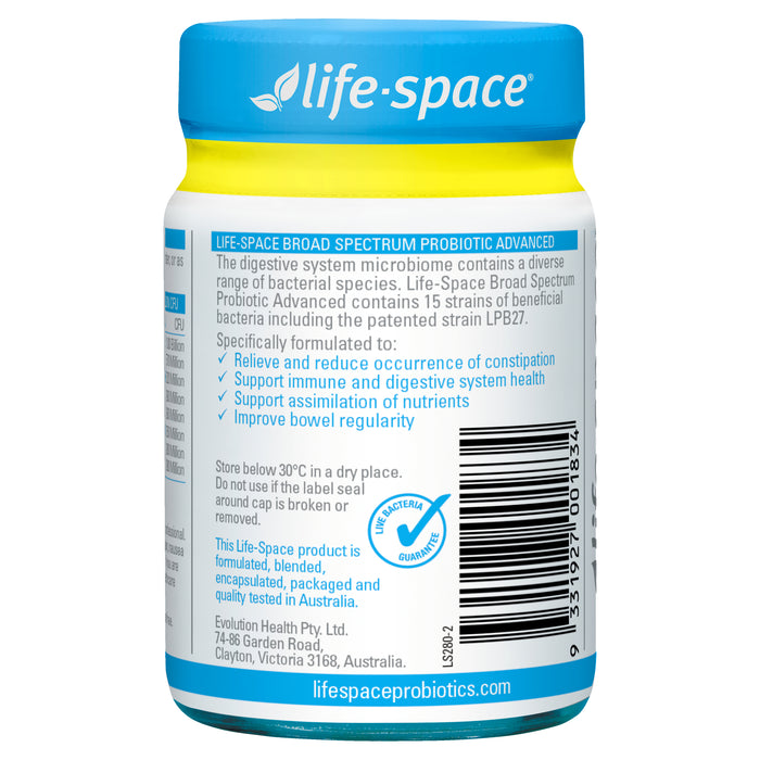 Life Space Broad Spectrum  Probiotic Advanced 90 Capsules