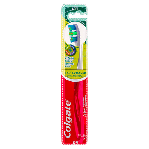 Colgate Toothbrush 360 Advanced Soft 1 Pack