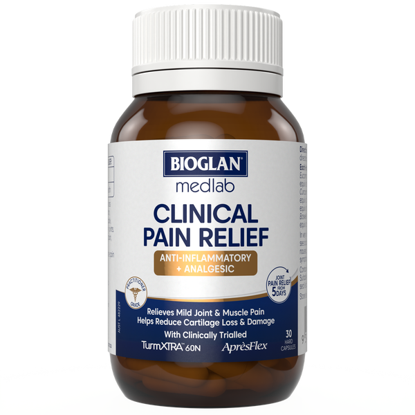 Medlab Clinical Pain Relief 30 Capsules