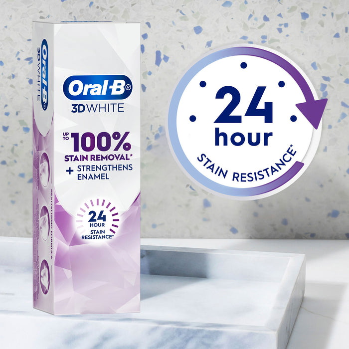Oral B 3D White Lasting White Enamel Strong Toothpaste 95g