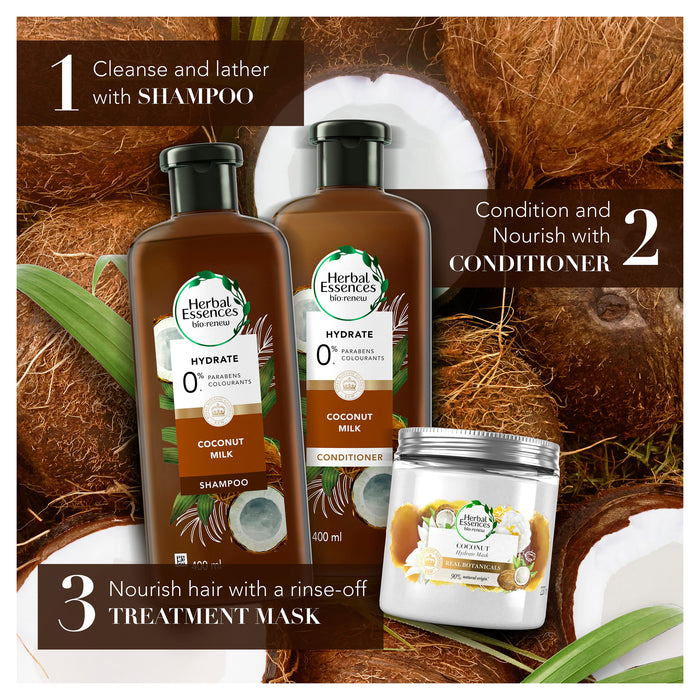 Herbal Essences Conditioner Bio Renew Coconut Milk 400ml.