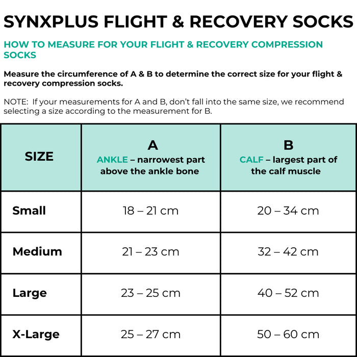 Synxplus Flight Recovery Socks Nude Small