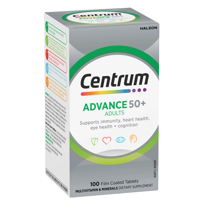 Centrum Advance 50+ Tablets 100