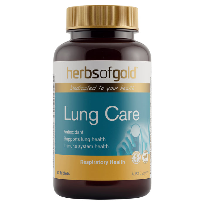 Herbs Of Gold Lung Care 60 Tablets