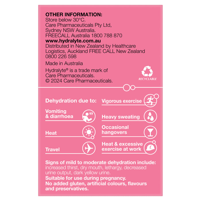 Hydralyte Sachets Watermelon 4.9g x 24 Sachets
