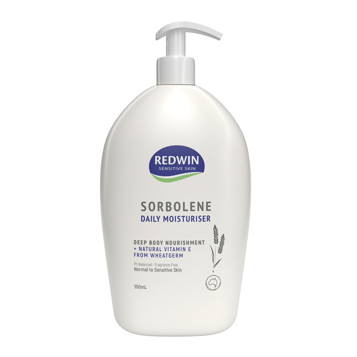 Redwin Sorbolene Moisturiser 550ml.