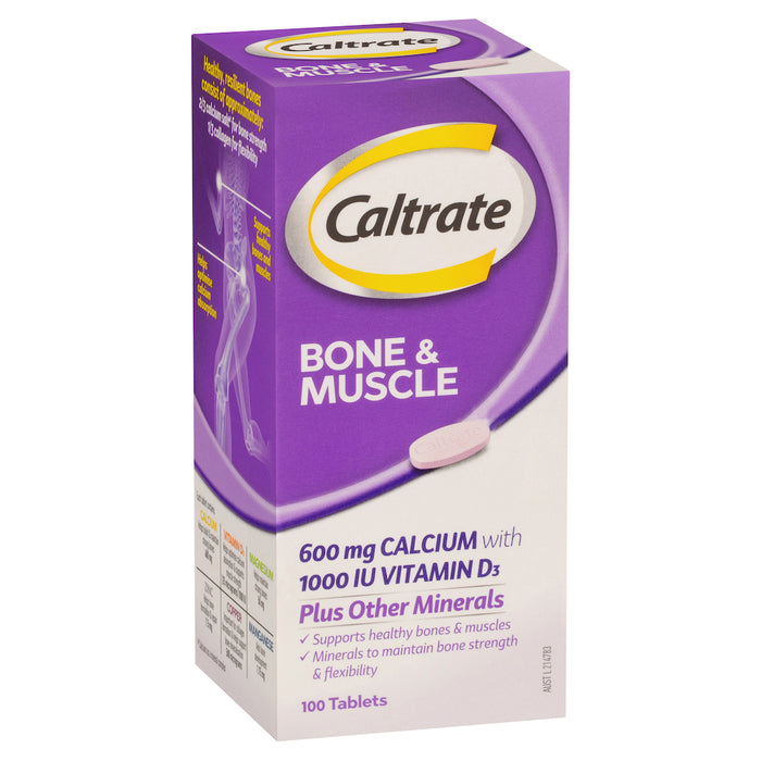 Caltrate Bone & Muscle Health Tablets 100