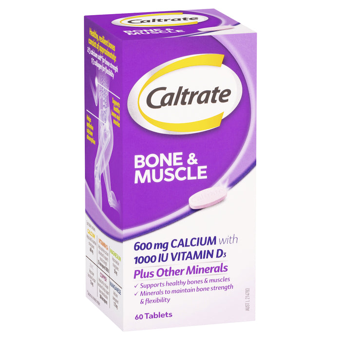 Caltrate Bone & Muscle Health Tablets 60