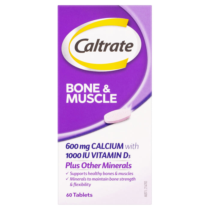 Caltrate Bone & Muscle Health Tablets 60