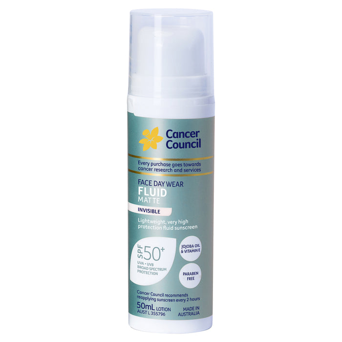 Cancer Council Fluid Invisible SPF+ 50ml