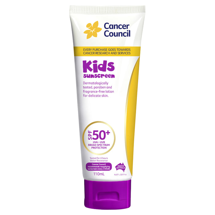 Cancer Council Kids 50+ 110ml