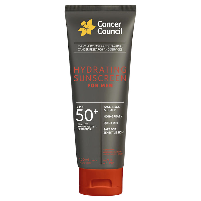 Cancer Council Sunscreen Men SPF50+ 100ml