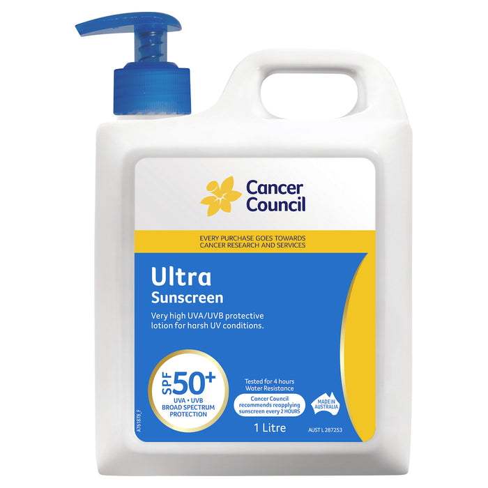 Cancer Council Ultra 50+ Pump 1 Litre