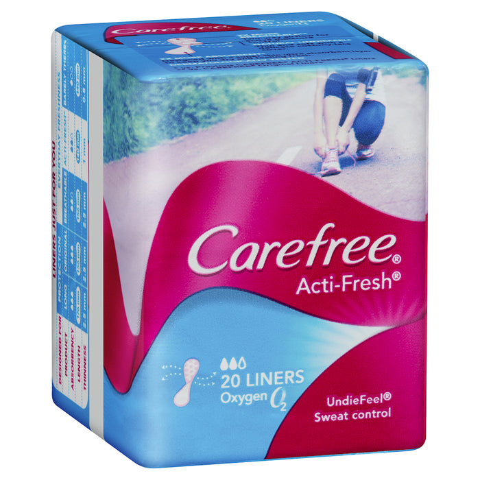 Carefree Acti-Fresh Liner Oxygen 20