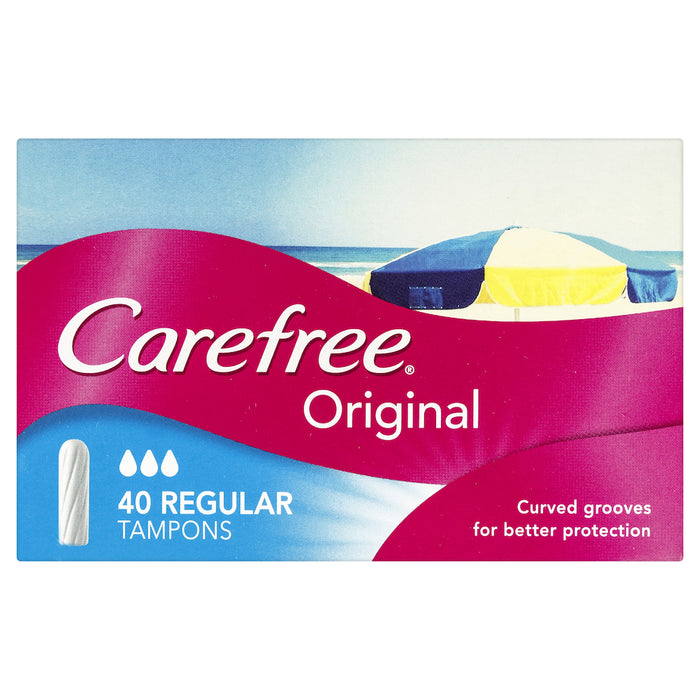 Carefree Tampons Regular 40